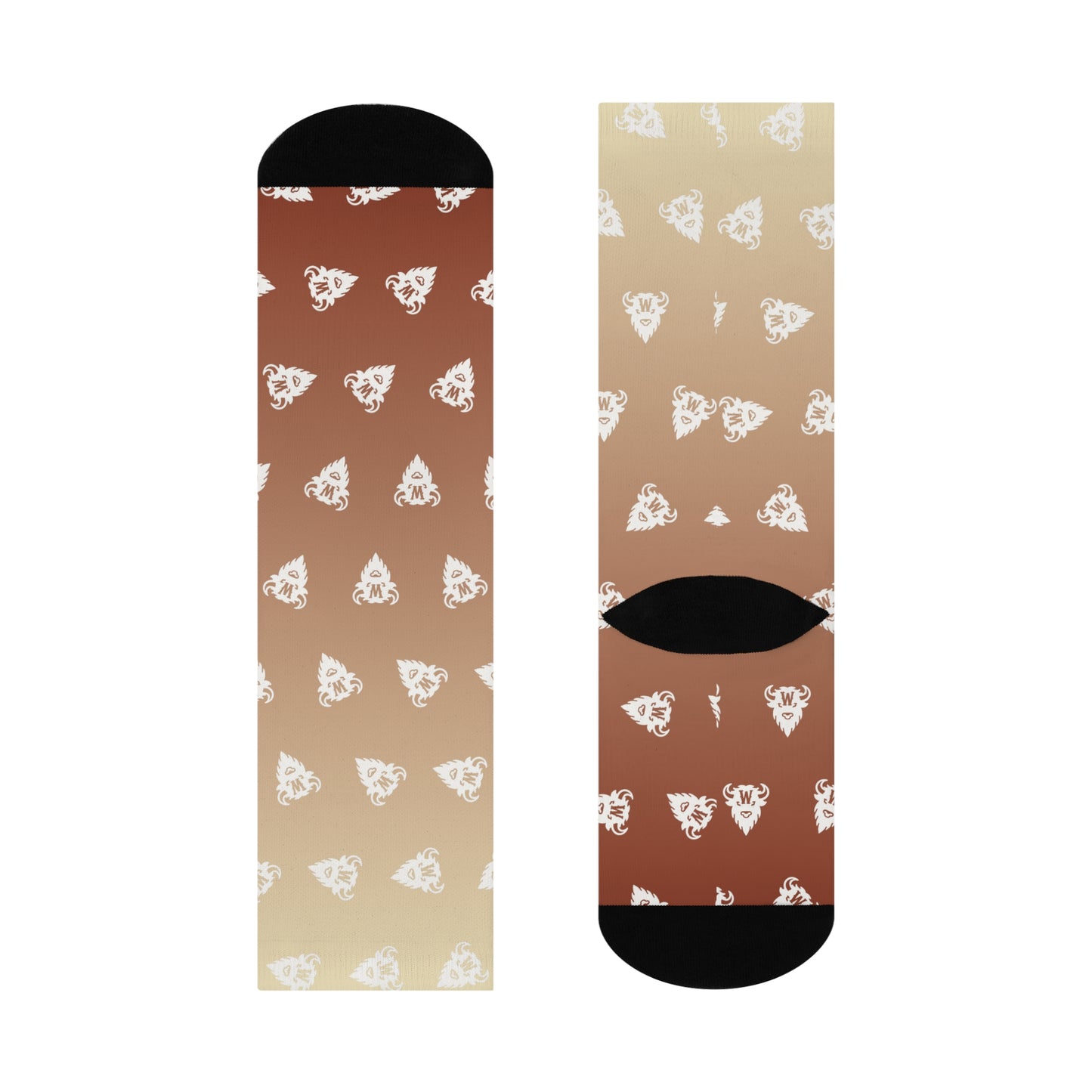 Gold Dusk Gradient Socks