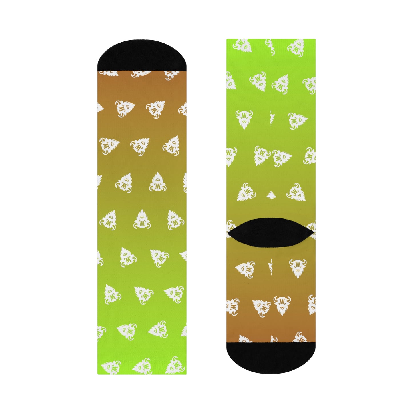 Copper Cactus Gradient Socks