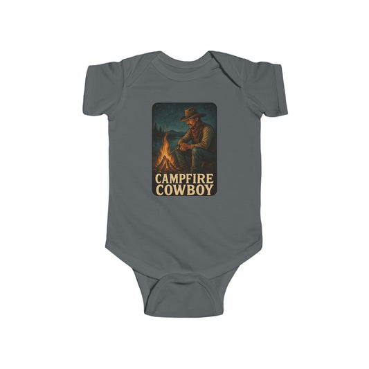 Campfire Cowboy Baby Bodysuit – Whayne Outfitters