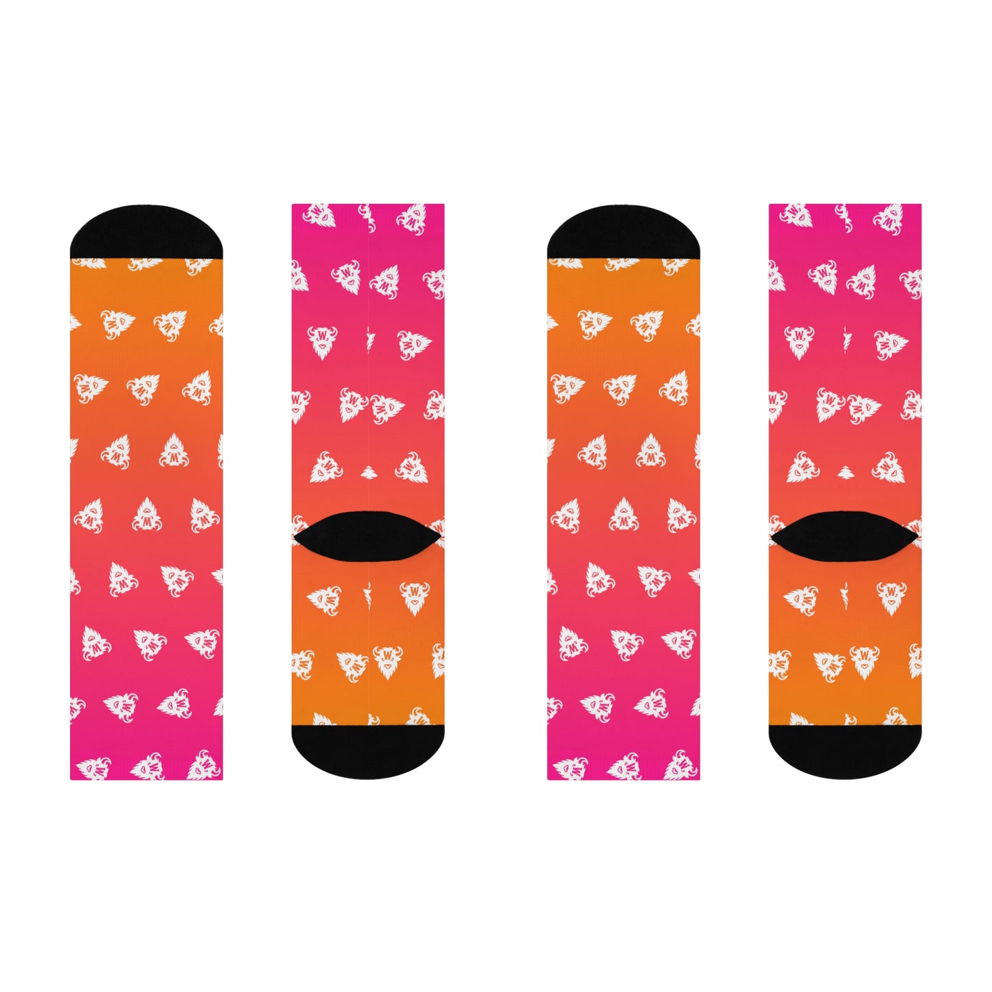 Wildflower Bloom Gradient Socks