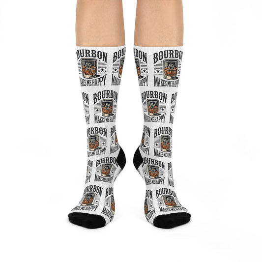 Bourbon Makes Me Happy Crew Socks – Whayne Outfitters