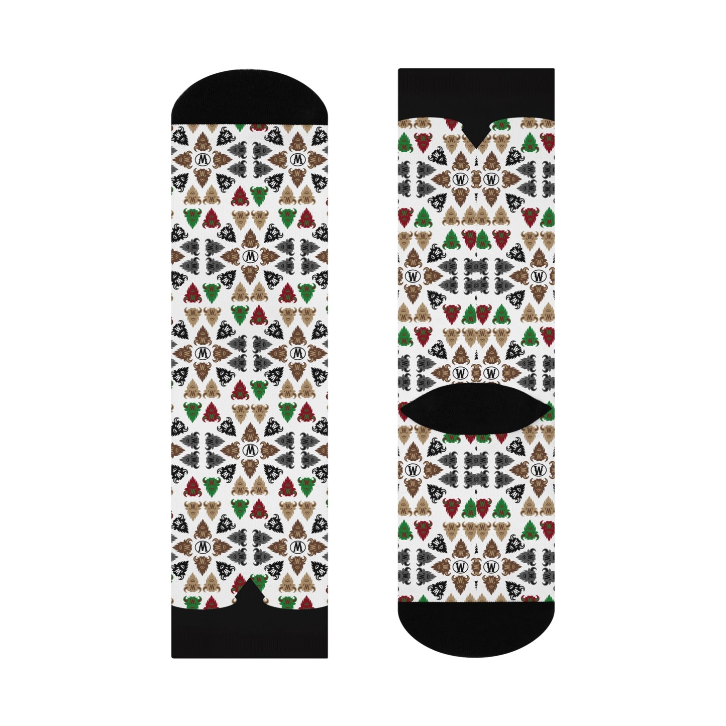 Whayne Heritage Pattern Crew Socks – Whayne Outfitters