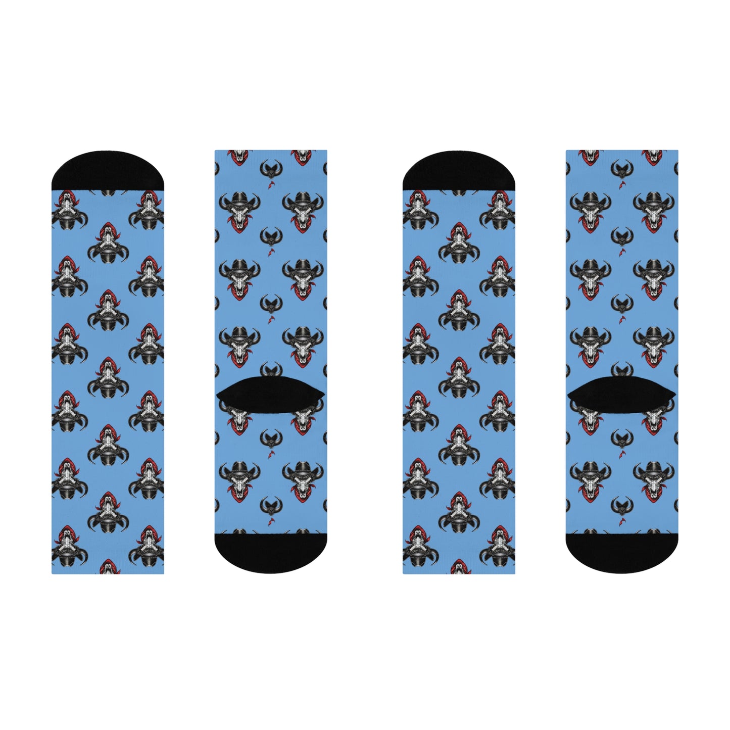 Cowboy Skull Crew Socks – Whayne Outfitters