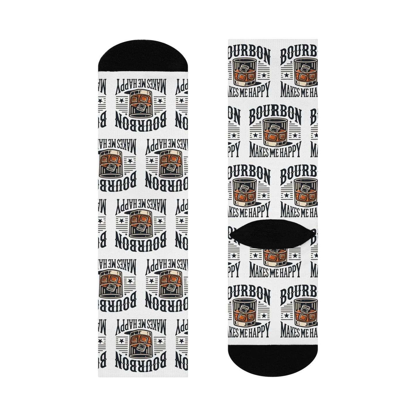 Bourbon Makes Me Happy Crew Socks – Whayne Outfitters