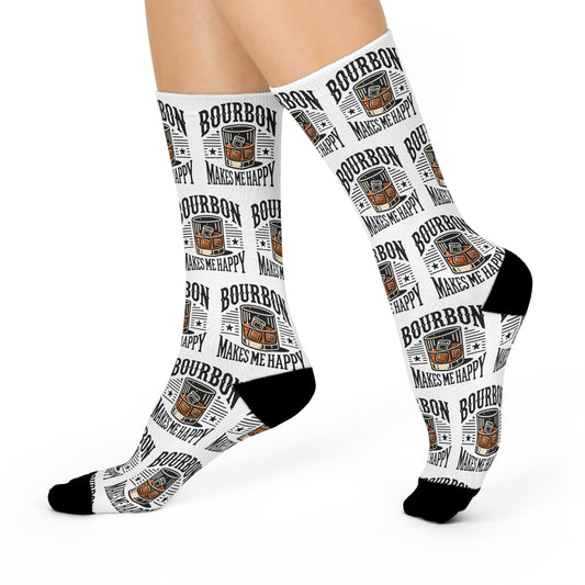Bourbon Makes Me Happy Crew Socks – Whayne Outfitters