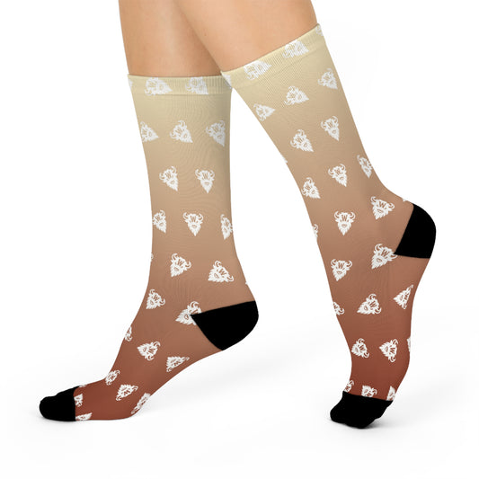 Gold Dusk Gradient Socks