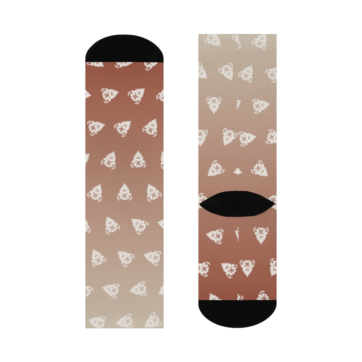 Desert Fade Gradient Socks