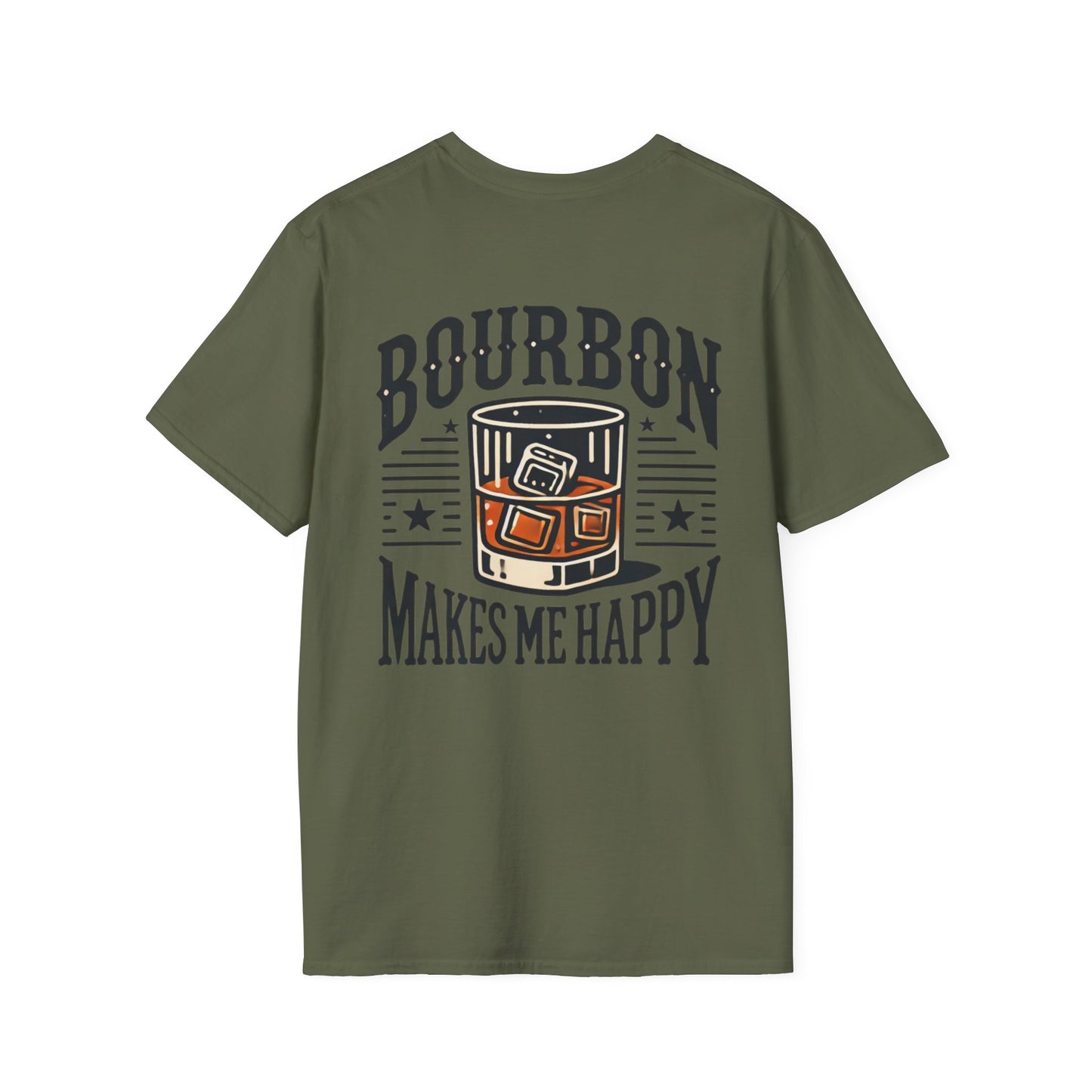 Bourbon Makes Me Happy T-Shirt