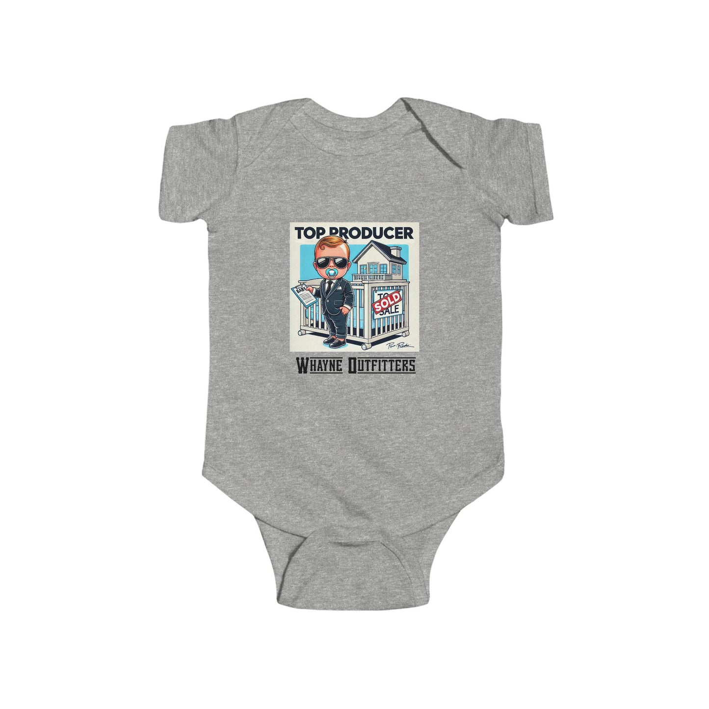 Top Producer Baby Bodysuit – Whayne Outfitters