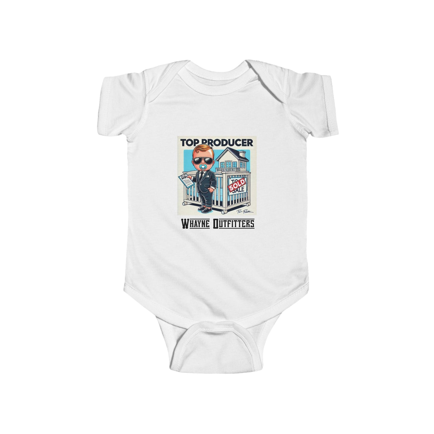 Top Producer Baby Bodysuit – Whayne Outfitters