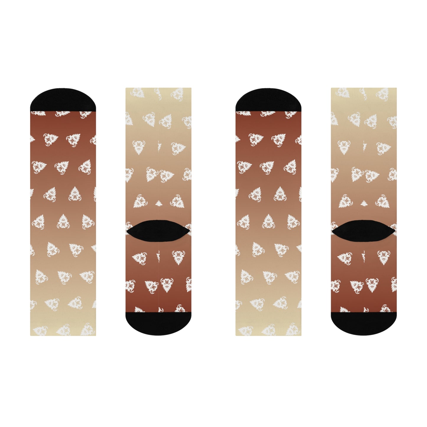 Gold Dusk Gradient Socks
