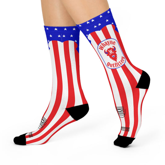 Stars, Stripes & Spurs Crew Socks – Whayne Outfitters