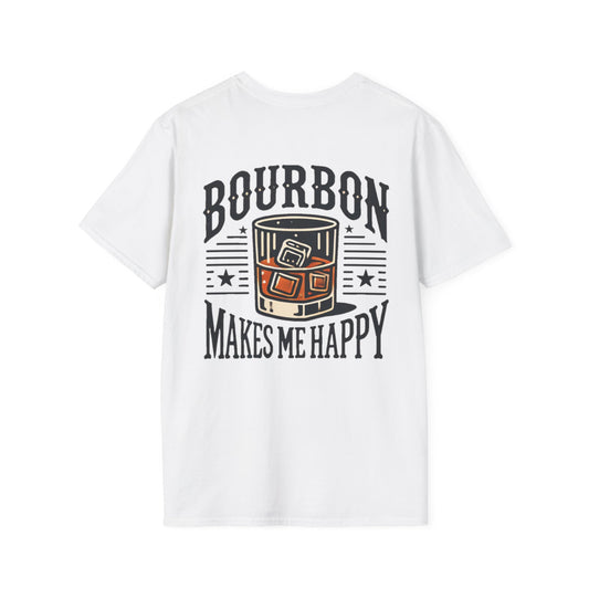 Bourbon Makes Me Happy T-Shirt