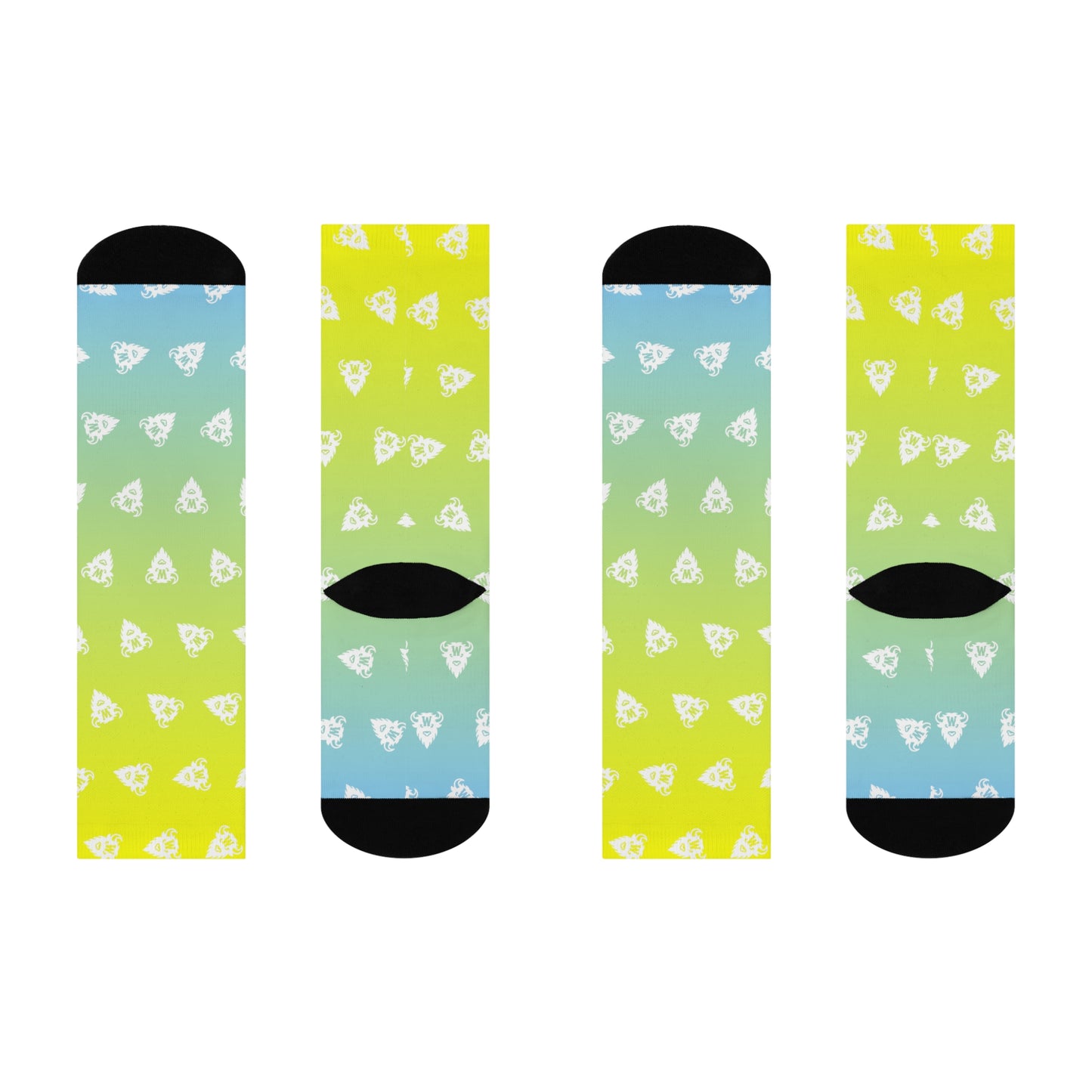 High Noon Heat Gradient Socks
