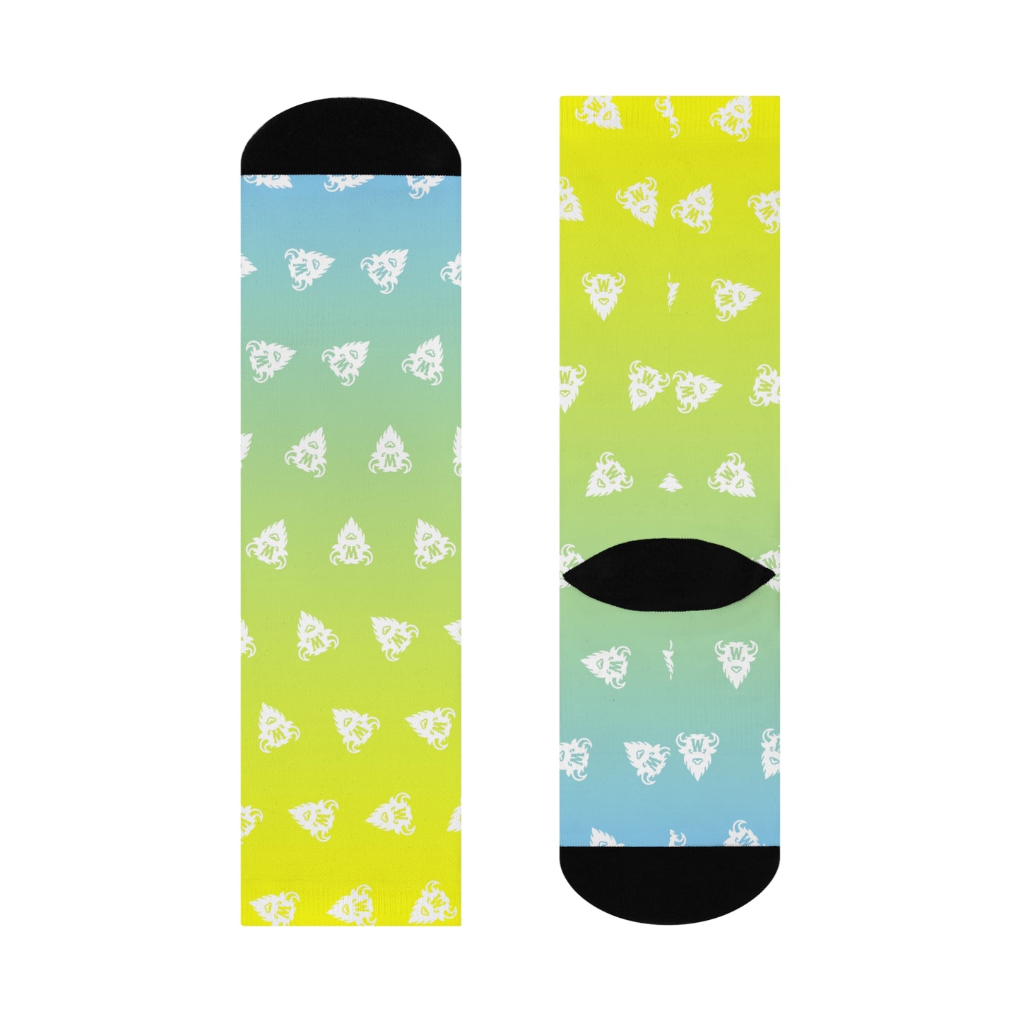 High Noon Heat Gradient Socks