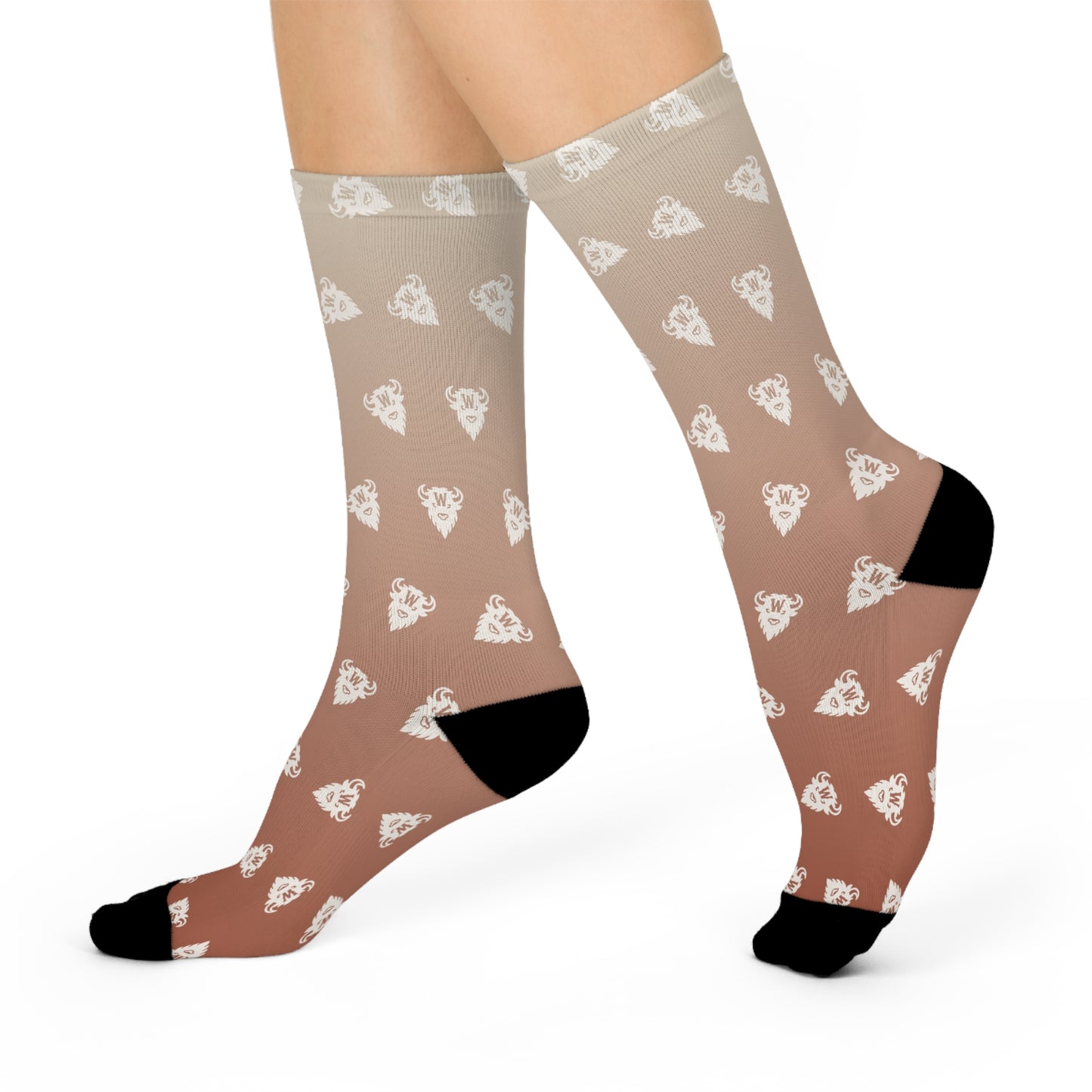 Desert Fade Gradient Socks