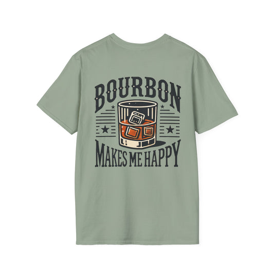 Bourbon Makes Me Happy T-Shirt