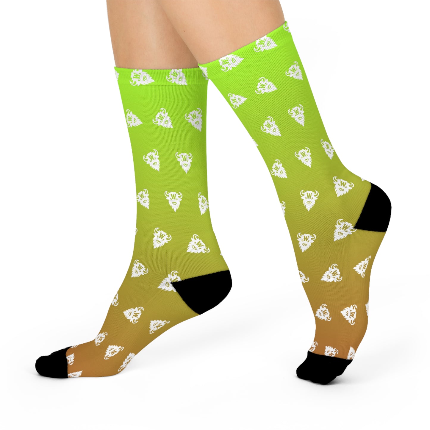 Copper Cactus Gradient Socks