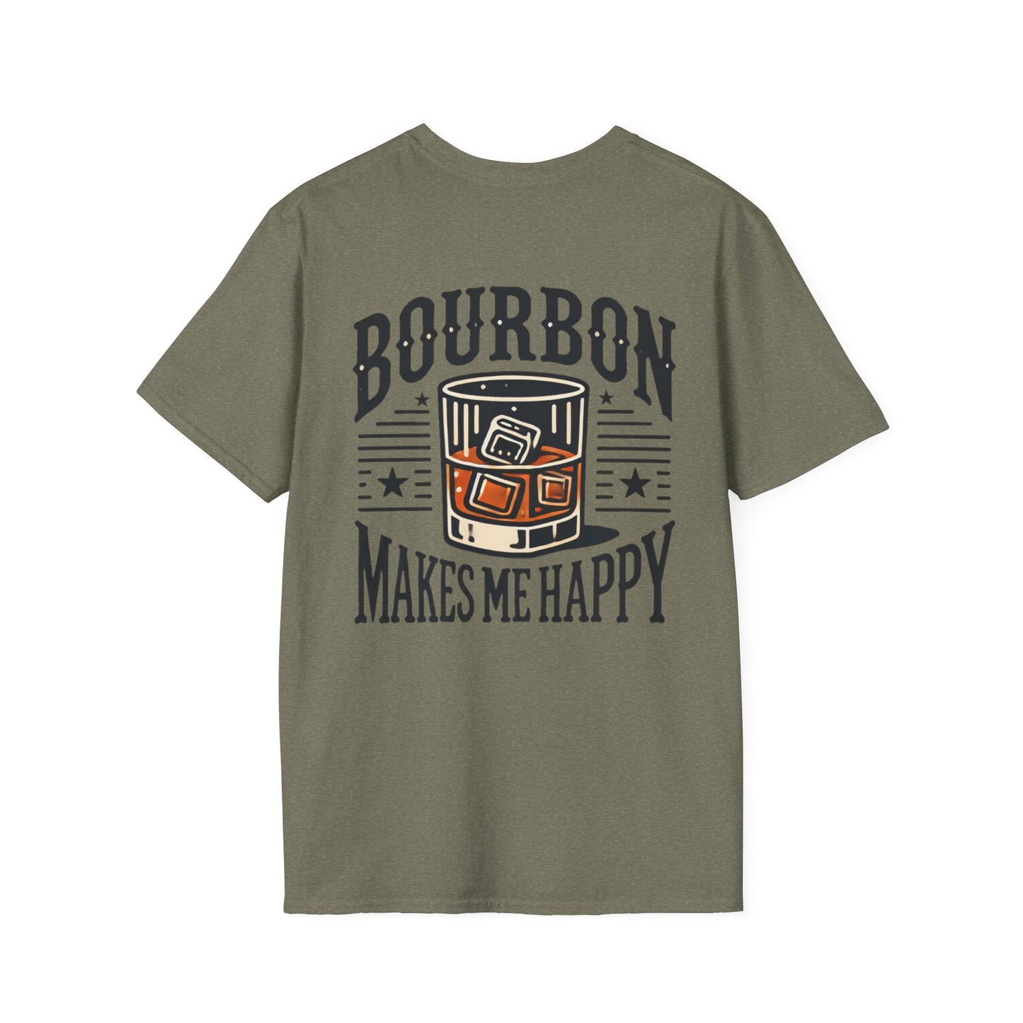 Bourbon Makes Me Happy T-Shirt