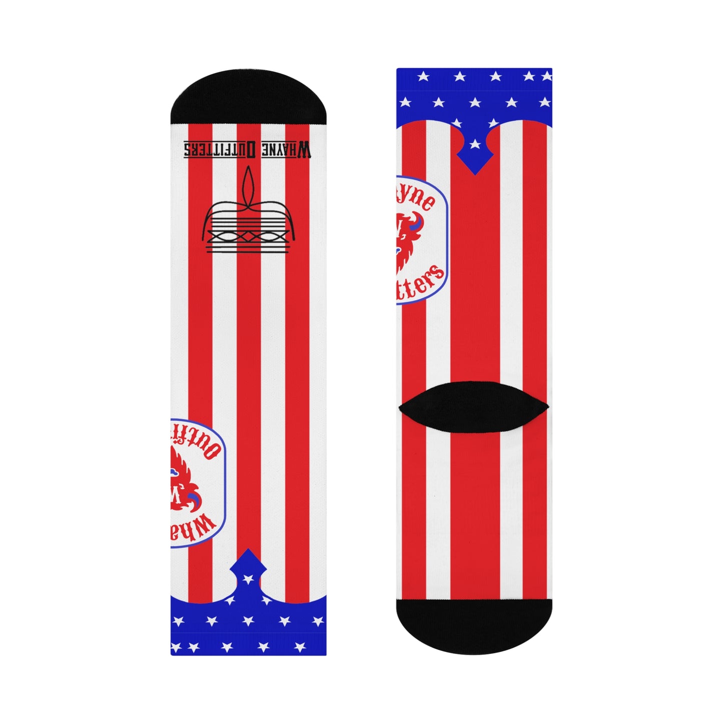Stars, Stripes & Spurs Crew Socks – Whayne Outfitters