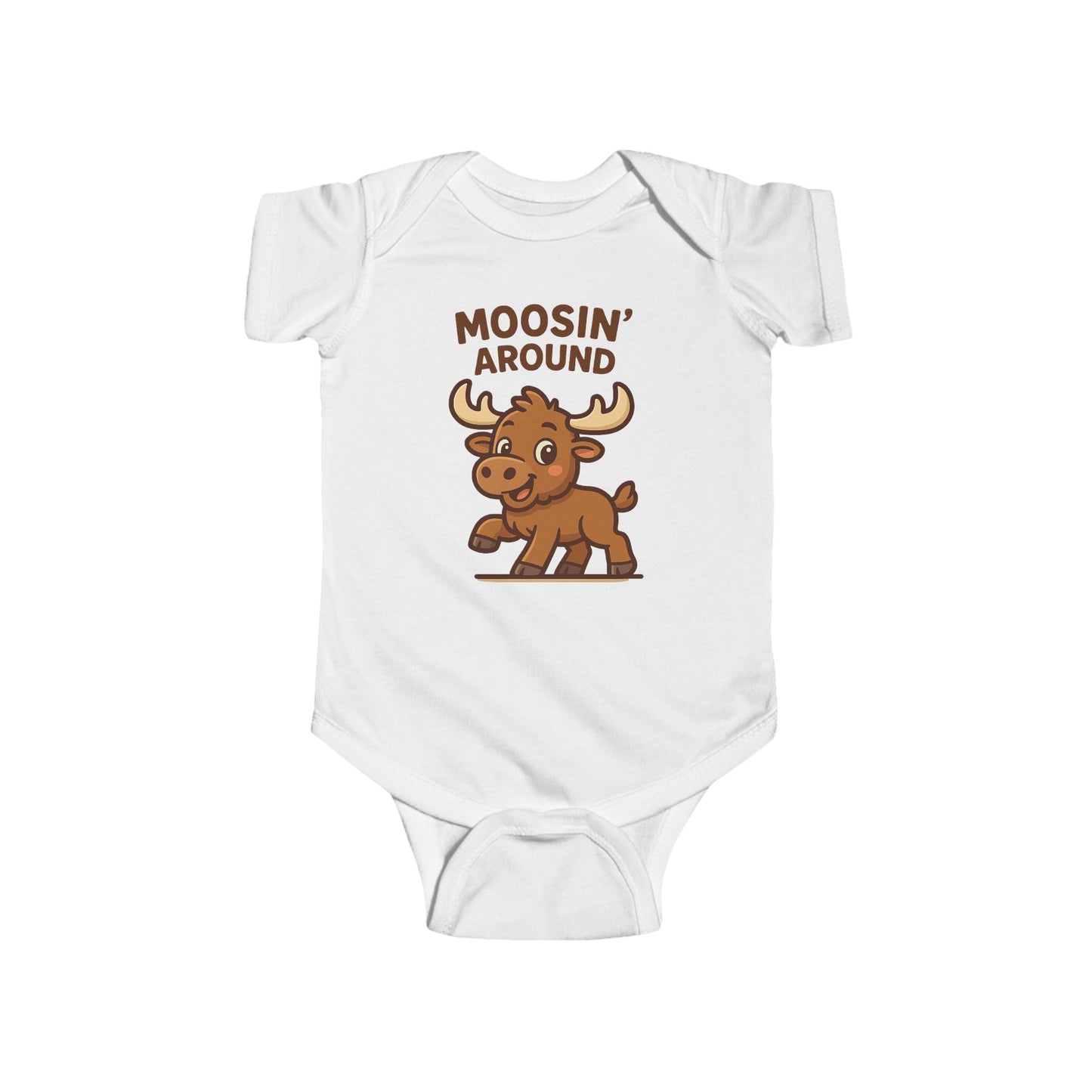 Moosin' Around Baby Onesie