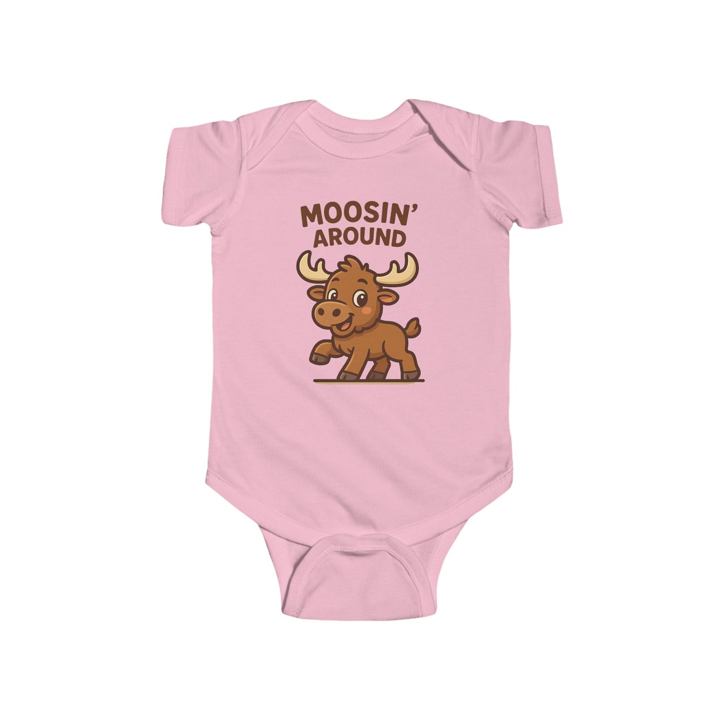 Moosin' Around Baby Onesie
