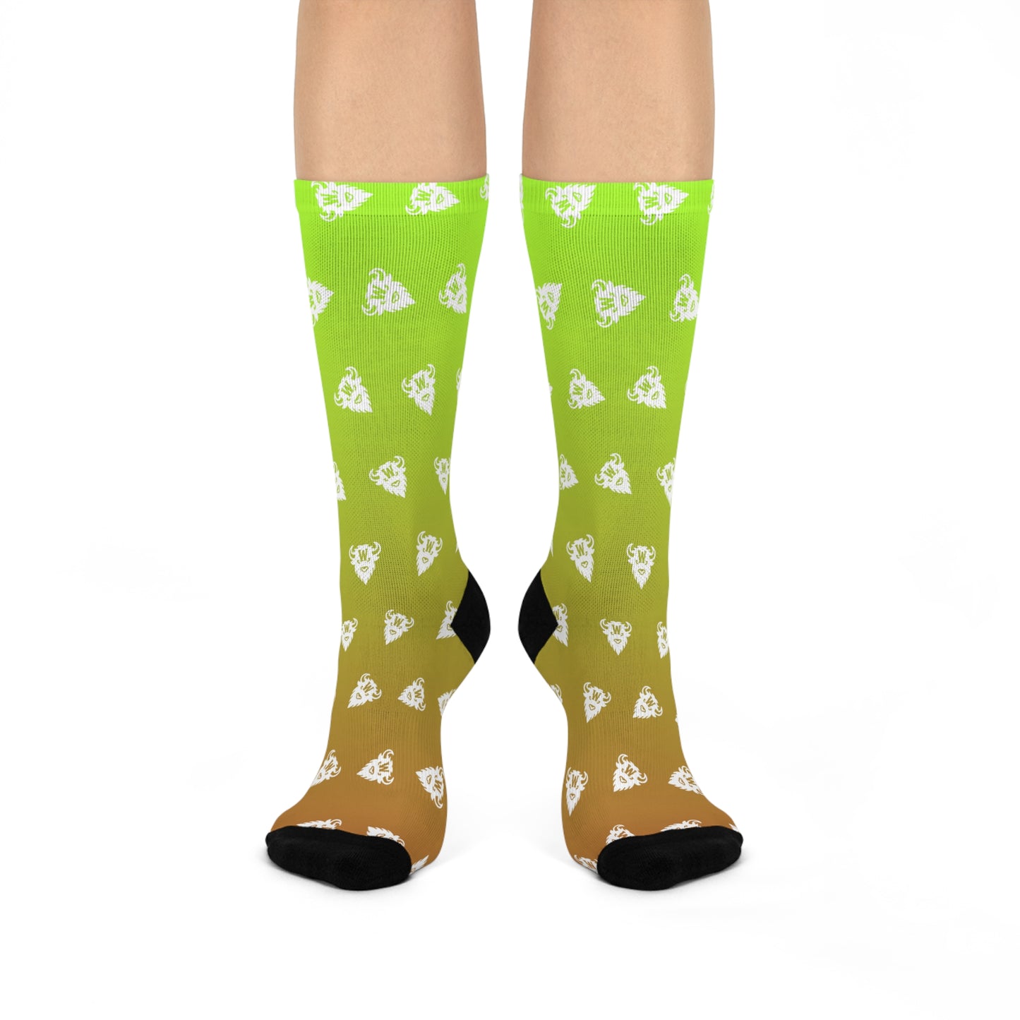 Copper Cactus Gradient Socks