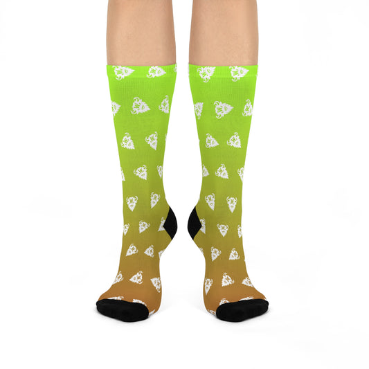 Copper Cactus Gradient Socks