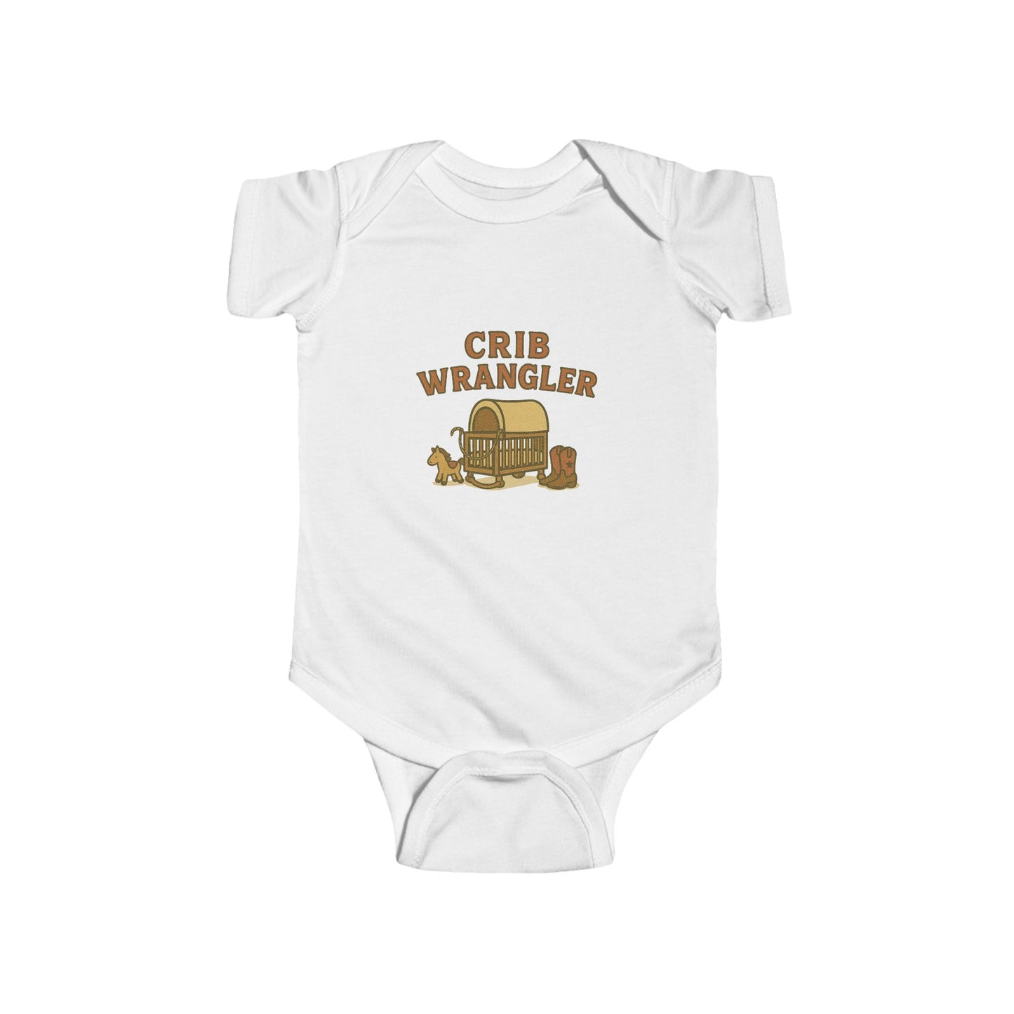 Crib Wrangler Baby Onesie