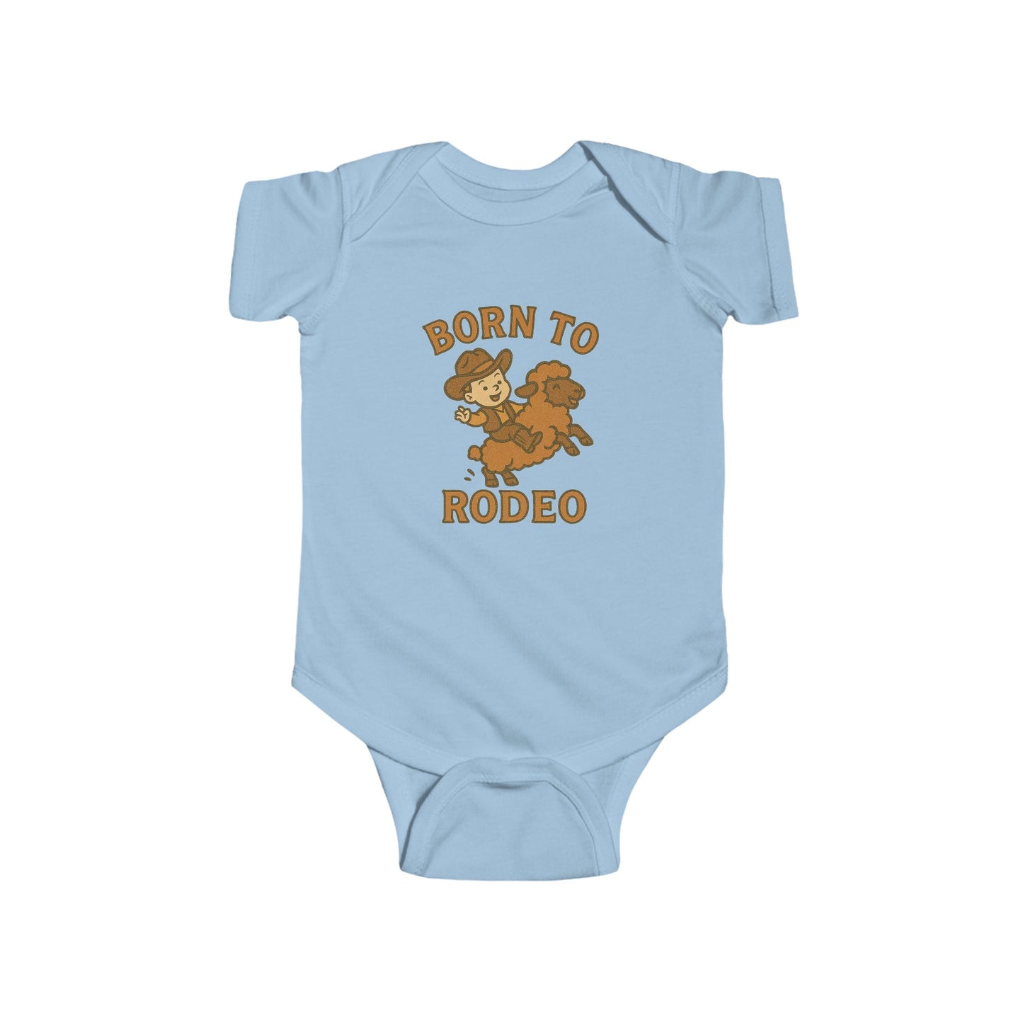 Born To Rodeo Baby Onesie