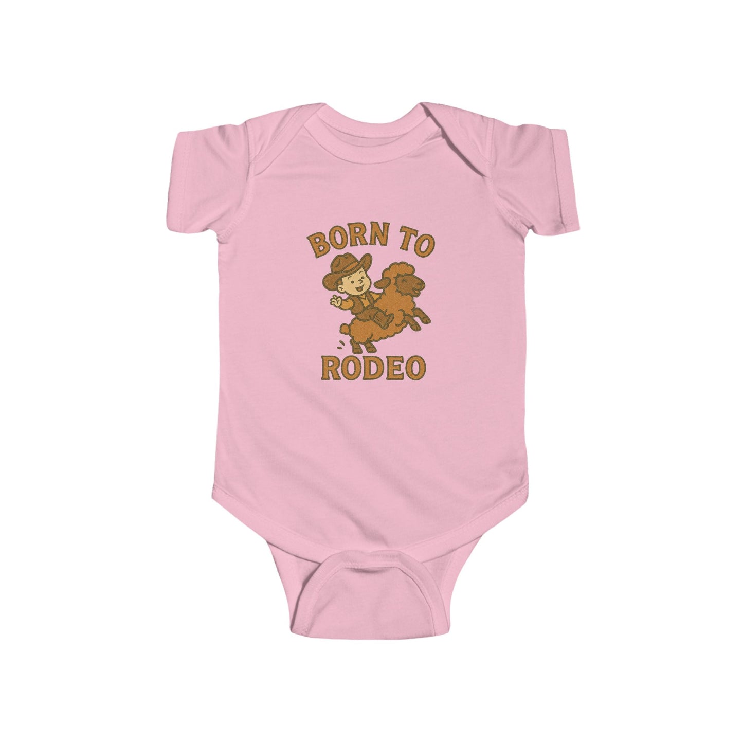 Born To Rodeo Baby Onesie