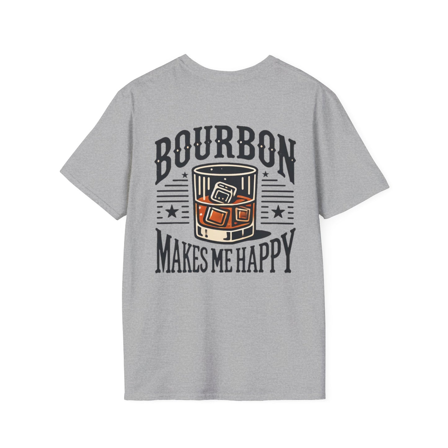 Bourbon Makes Me Happy T-Shirt