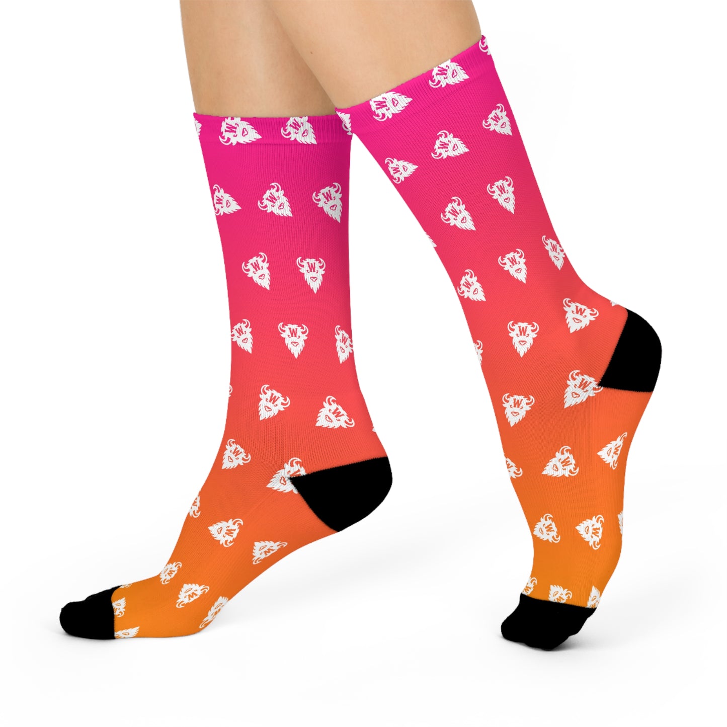 Wildflower Bloom Gradient Socks