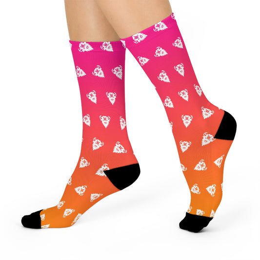 Wildflower Bloom Gradient Socks
