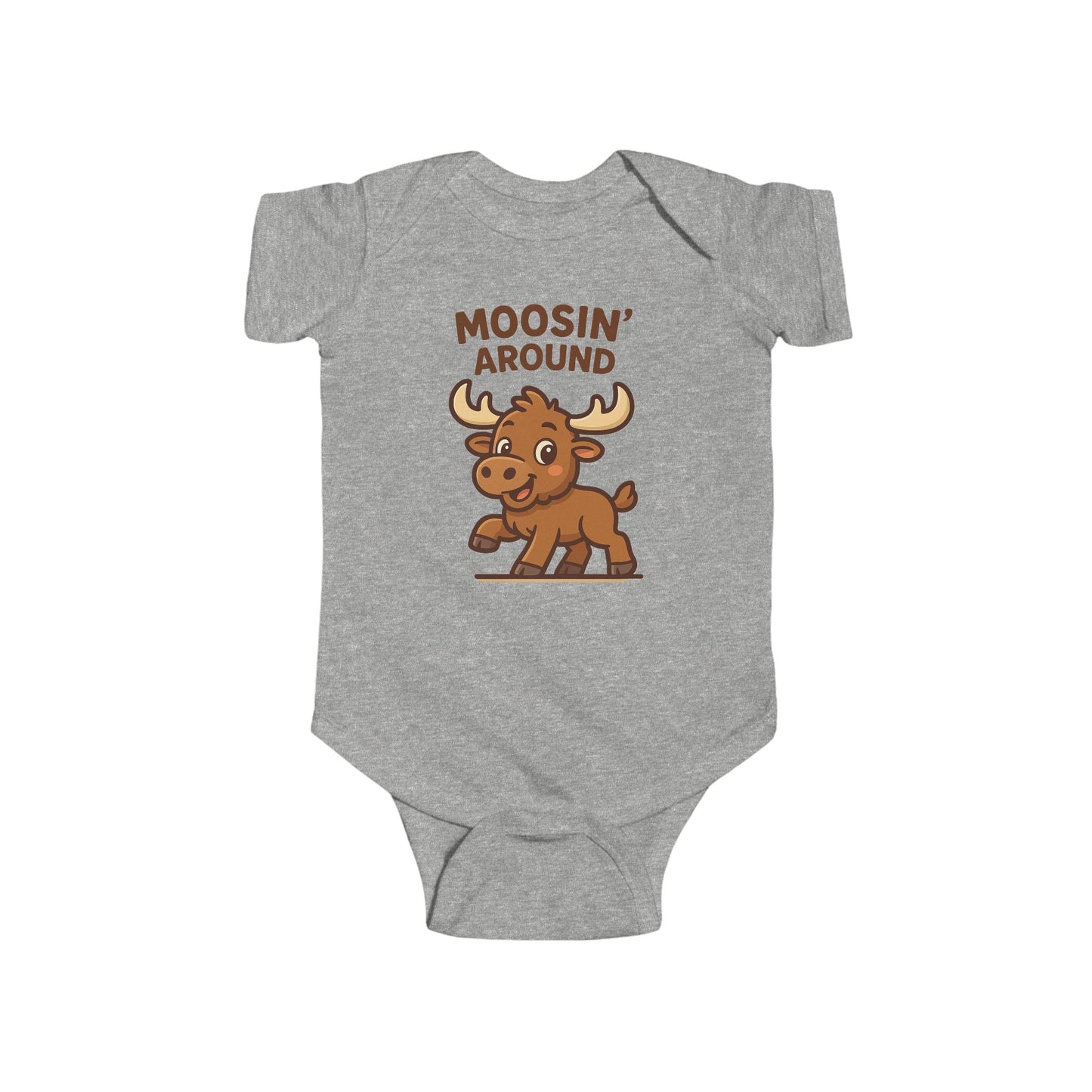 Moosin' Around Baby Onesie