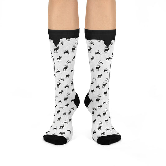 Mountain Moose & Elk Crew Socks – Whayne Outfitters