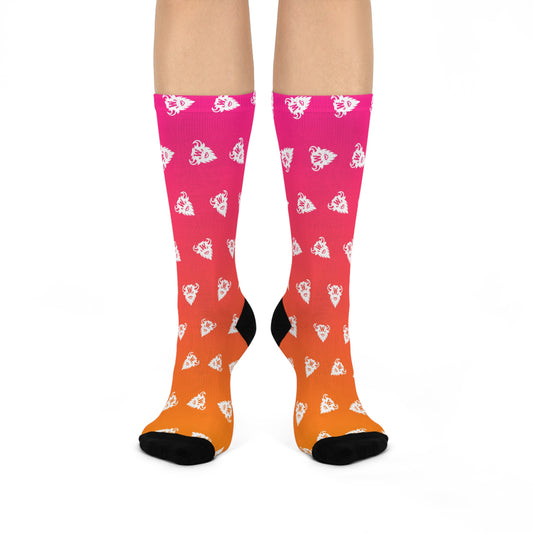 Wildflower Bloom Gradient Socks