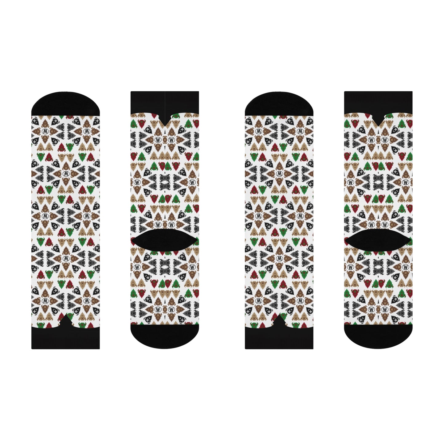 Whayne Heritage Pattern Crew Socks – Whayne Outfitters