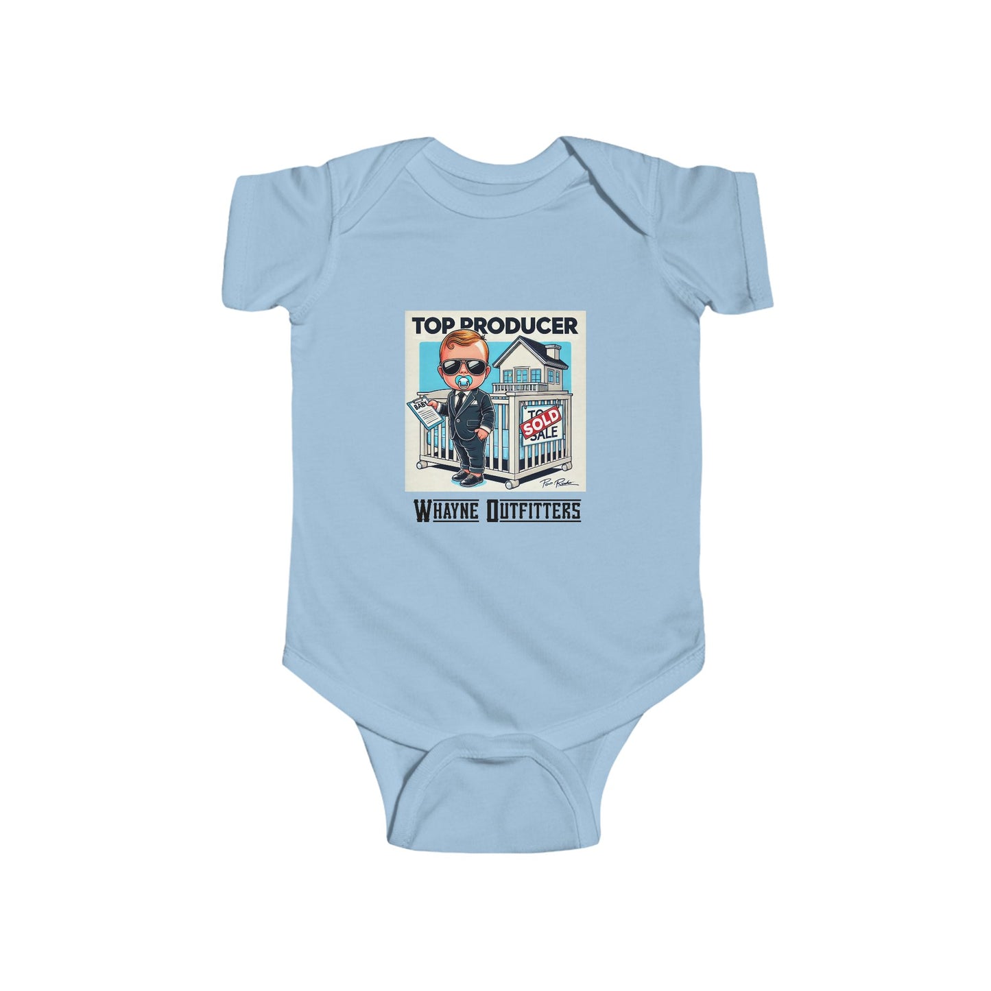 Top Producer Baby Bodysuit – Whayne Outfitters