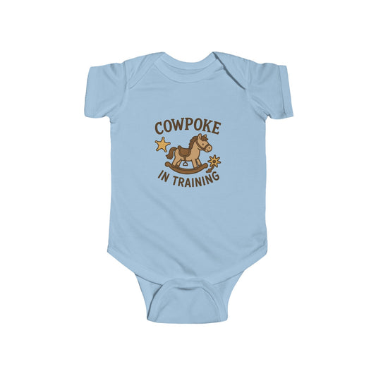 Cowpoke in Training Baby Onesie