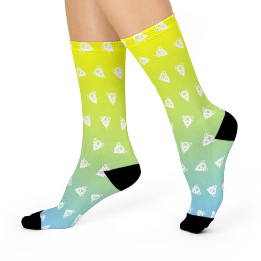 High Noon Heat Gradient Socks