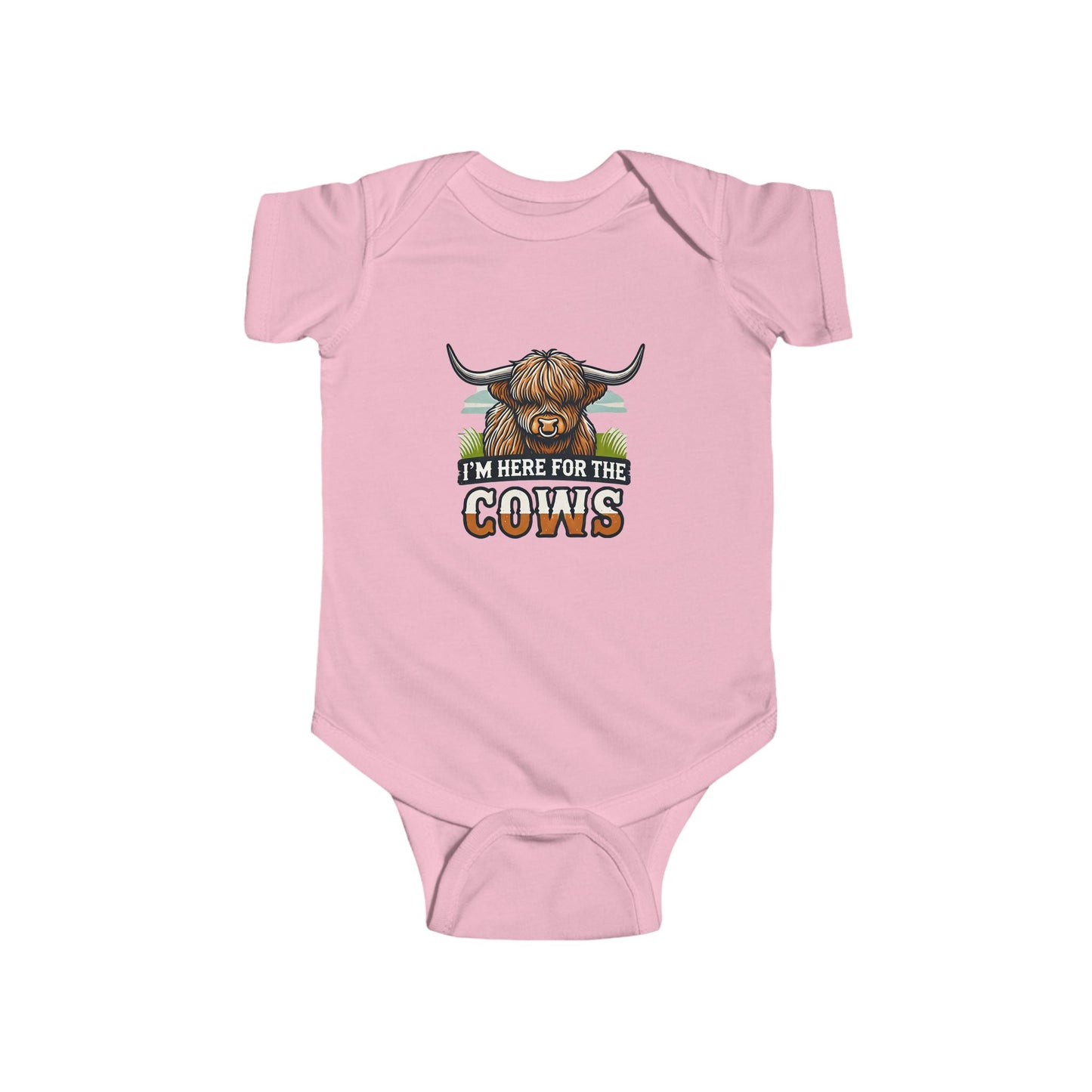 I'm Here for the Cows Baby Bodysuit – Whayne Outfitters