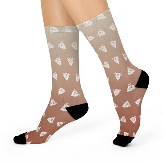 Desert Fade Gradient Socks