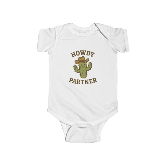 Howdy Partner Baby Onesie