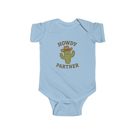 Howdy Partner Baby Onesie