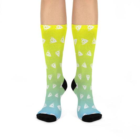 High Noon Heat Gradient Socks