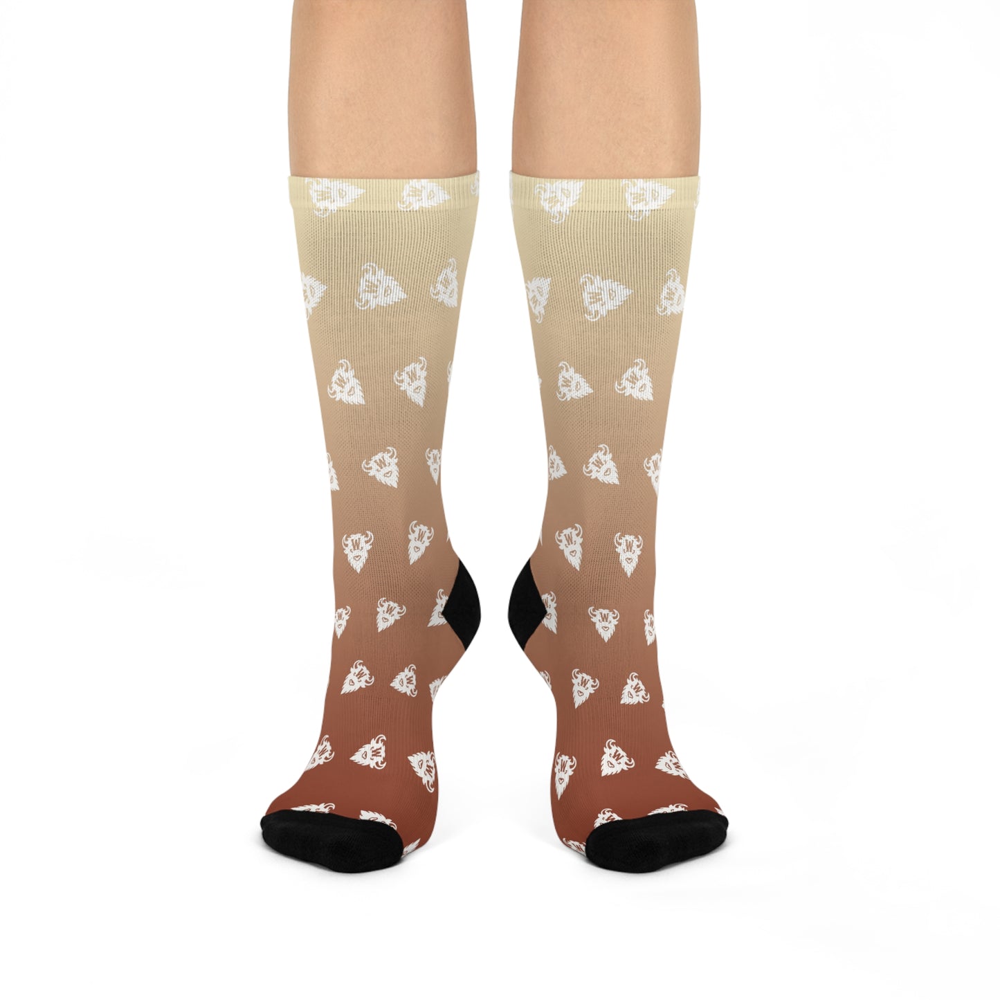 Gold Dusk Gradient Socks