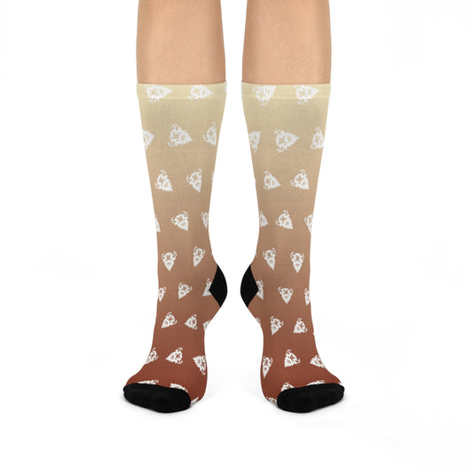 Gold Dusk Gradient Socks